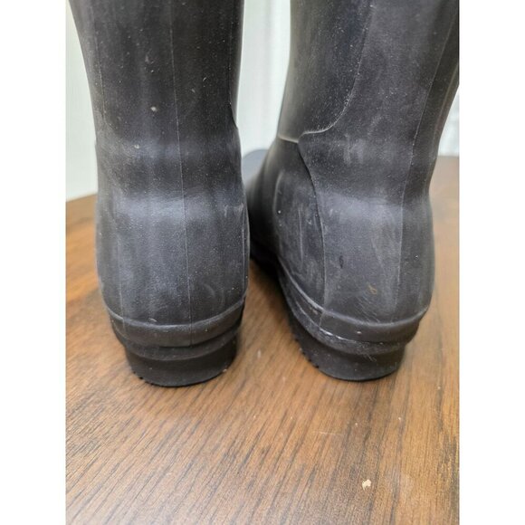 Kamik Jennifer Womens 7M Charcoal Grey Rubber Wellington Rain Winter Fall Boots - Picture 10 of 16